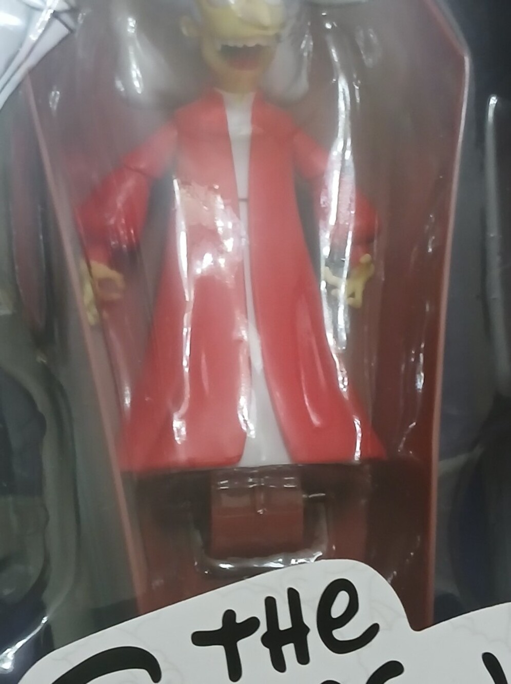 The Simspons - Deluxe Vampire Mr Burns Action Figure In Coffin. New NIB - Picture 4 of 10